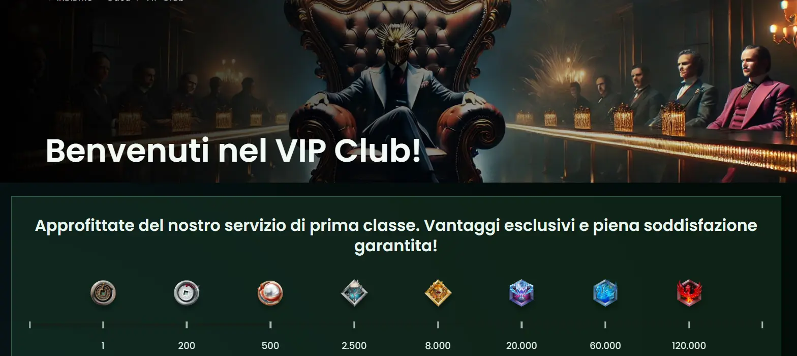 keyzino casino programma vip