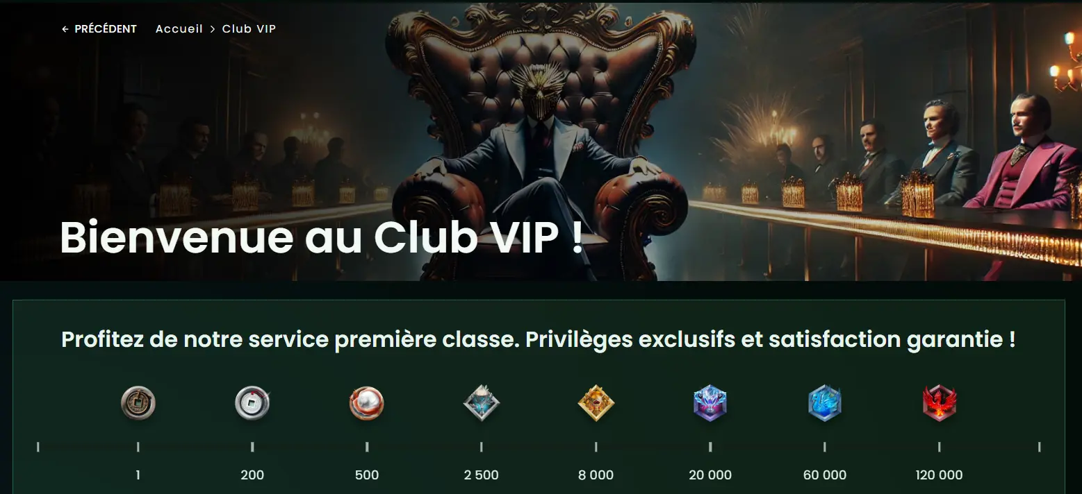 keyzino casino programme vip
