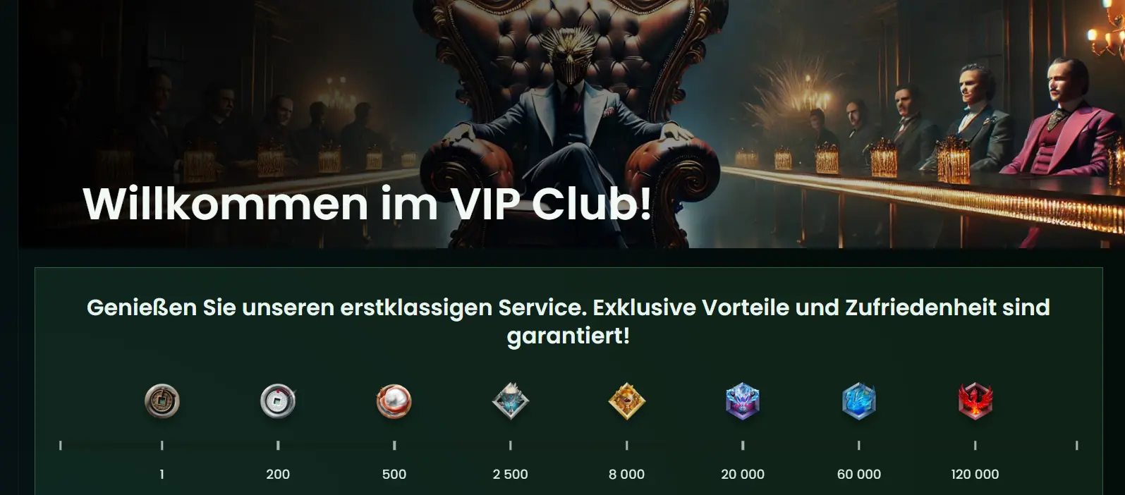 keyzino casino vip-programm